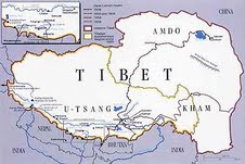 Map of Tibet